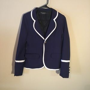 Destination navy blue blazer